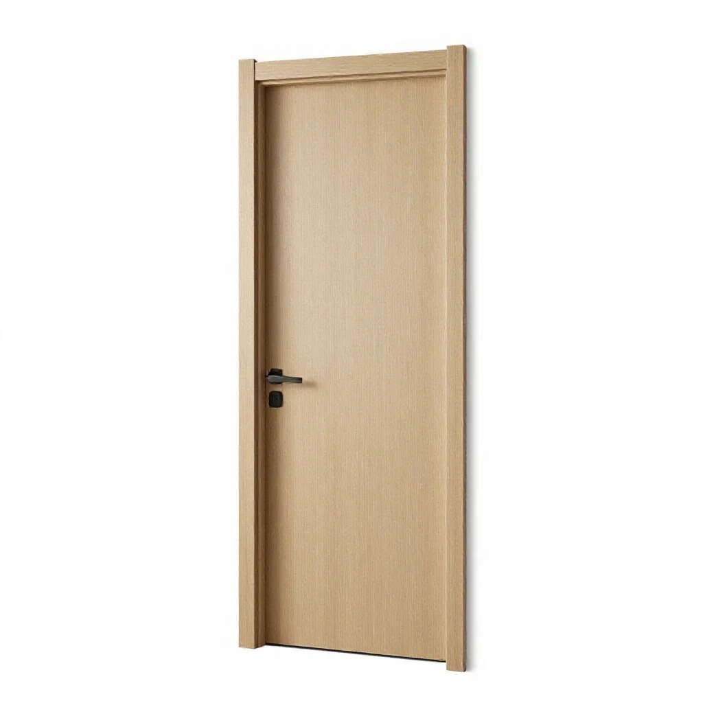 Interior door isolated on a white background