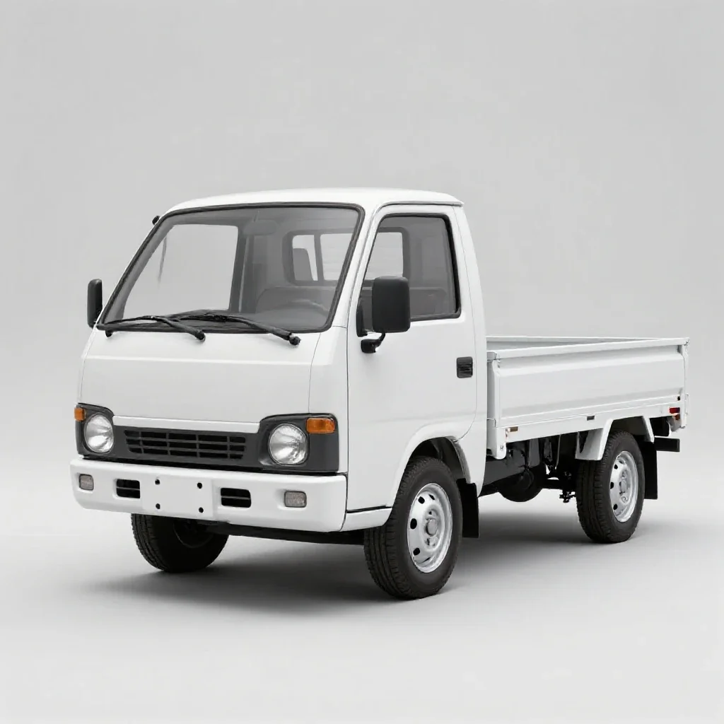 Pickup isolated on a white background