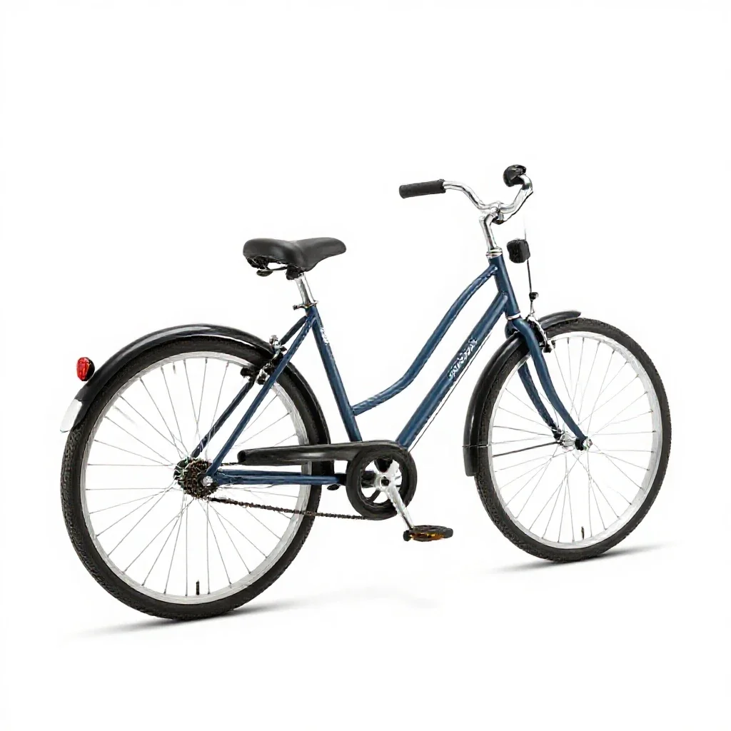 Push-bike isolated on a white background