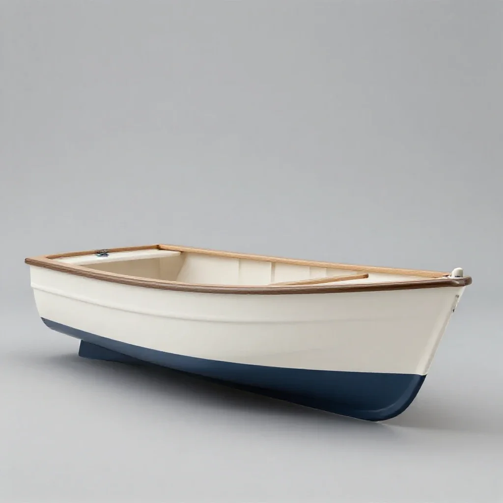 Sea boat isolated on a white background