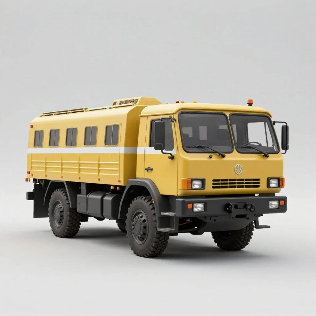 Tracked vehicle isolated on a white background