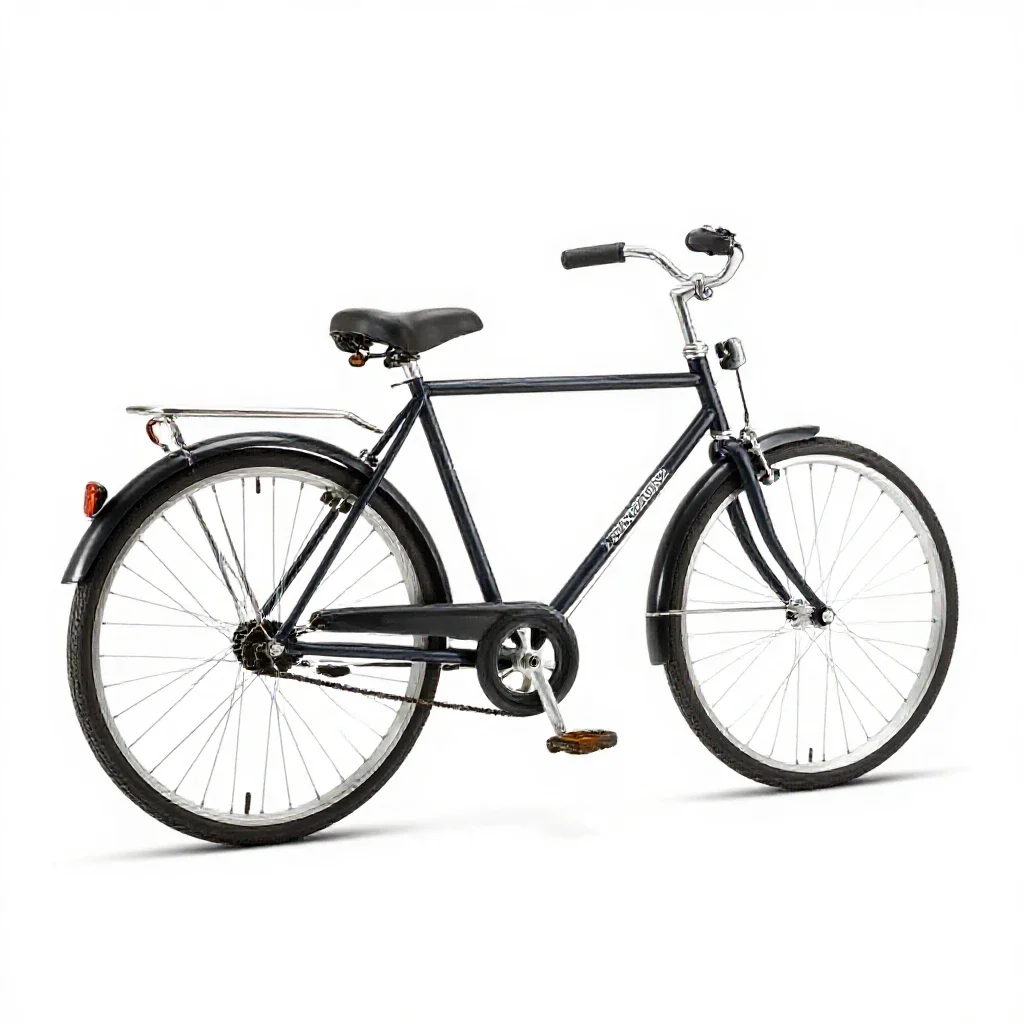 Velocipede isolated on a white background