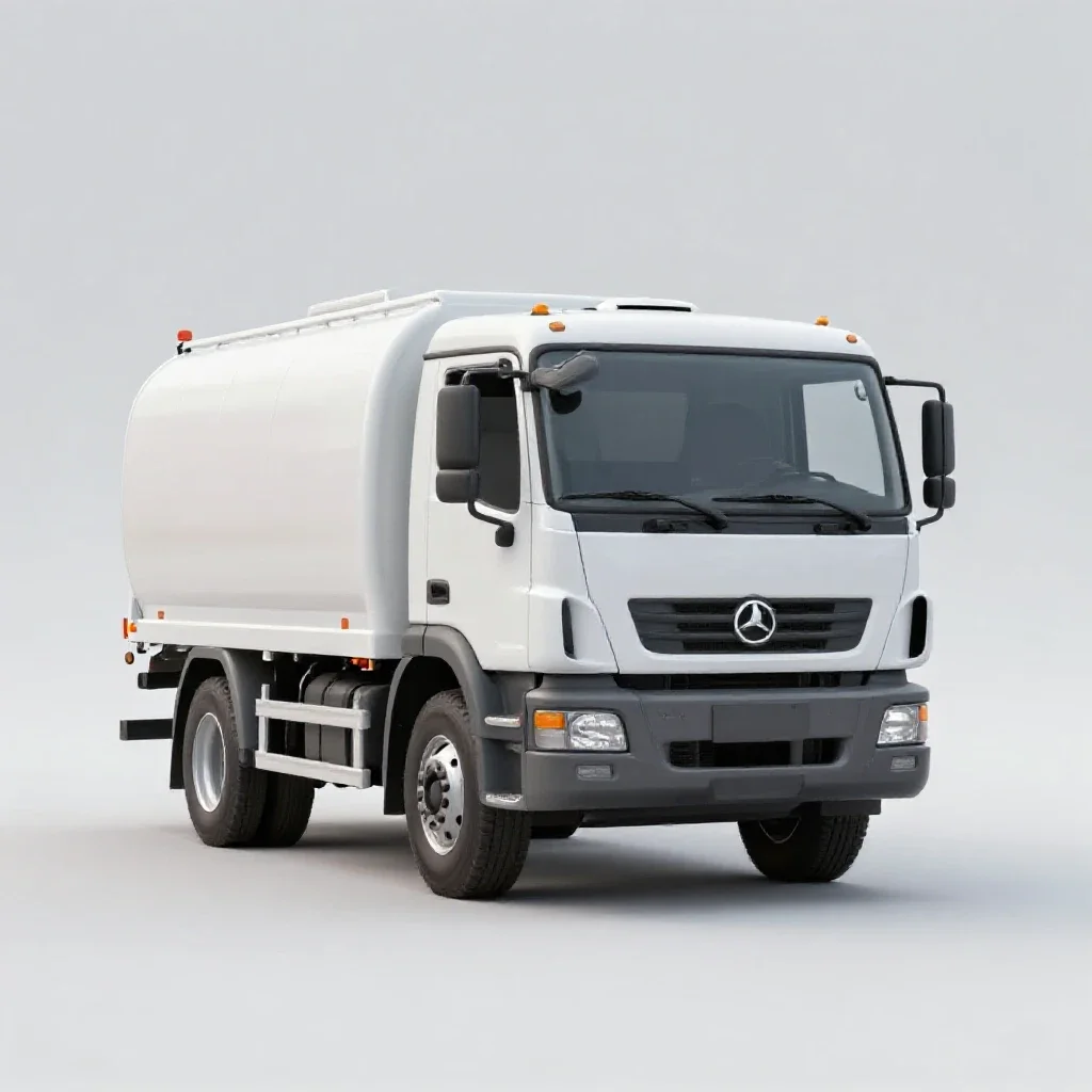 Water wagon isolated on a white background