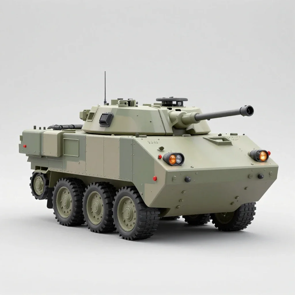 Weapons carrier isolated on a white background
