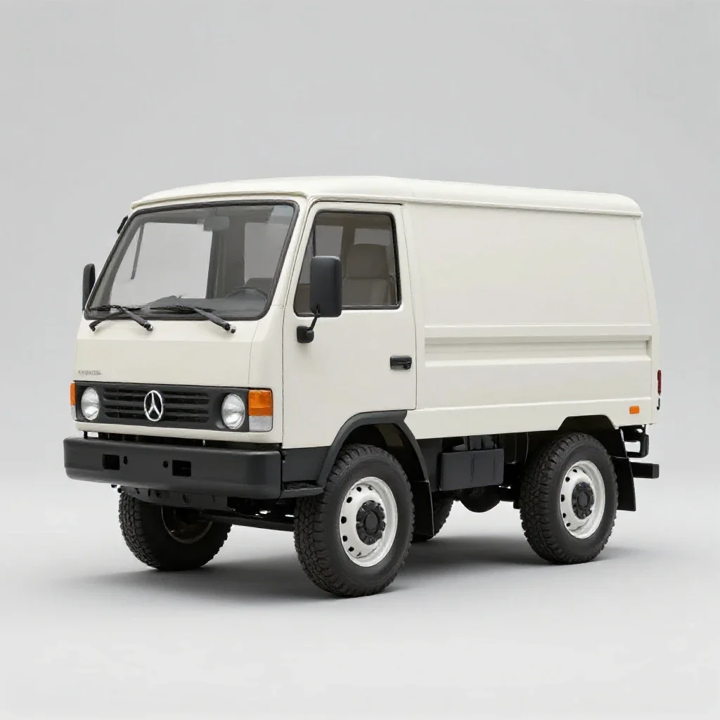 Wheeled vehicle isolated on a white background