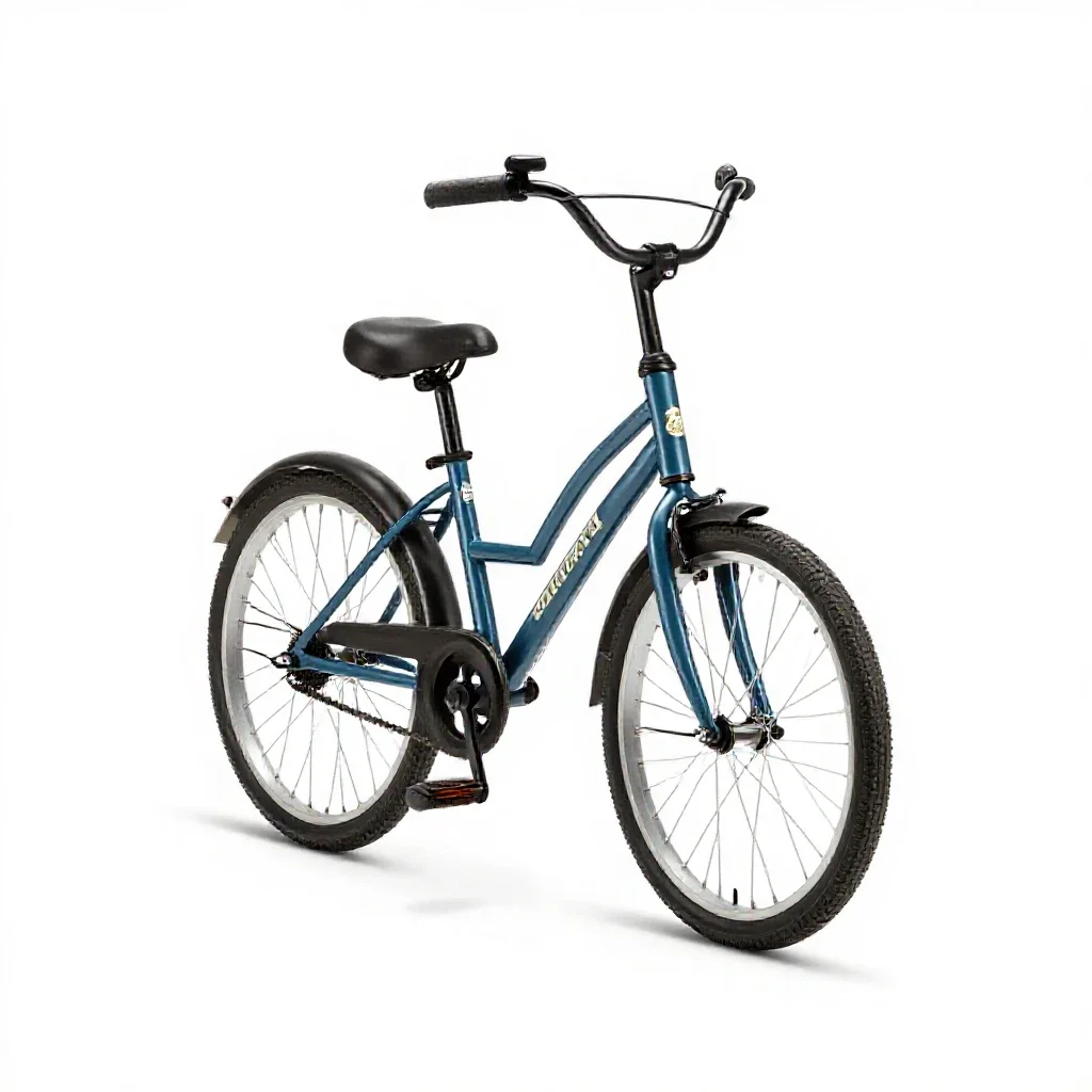 Unicycle isolated on a white background
