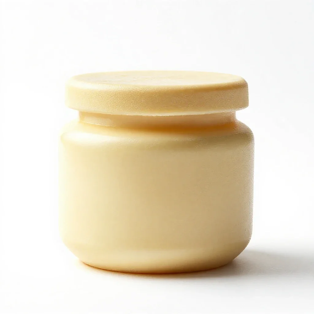 Butter churn isolated on a white background