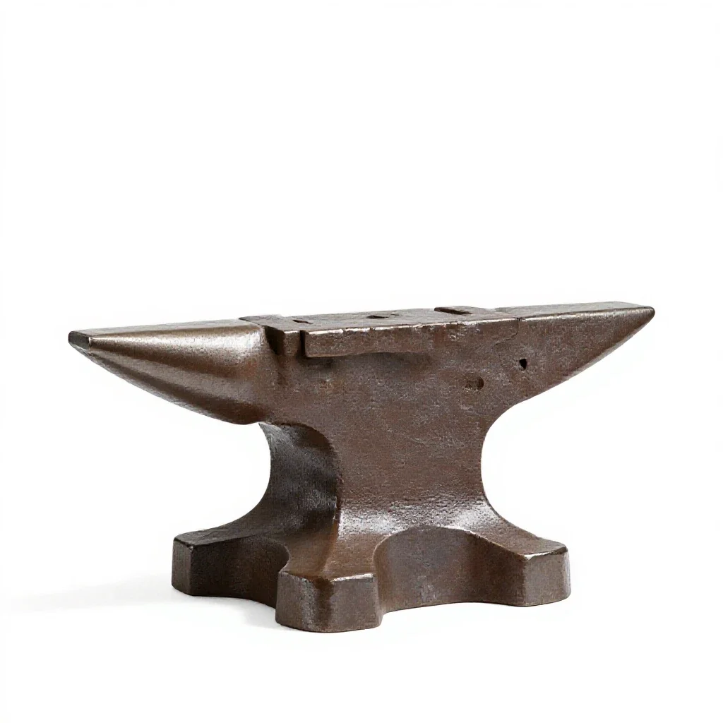 Cobbler's anvil isolated on a white background