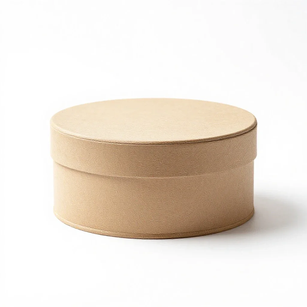 Hat box isolated on a white background