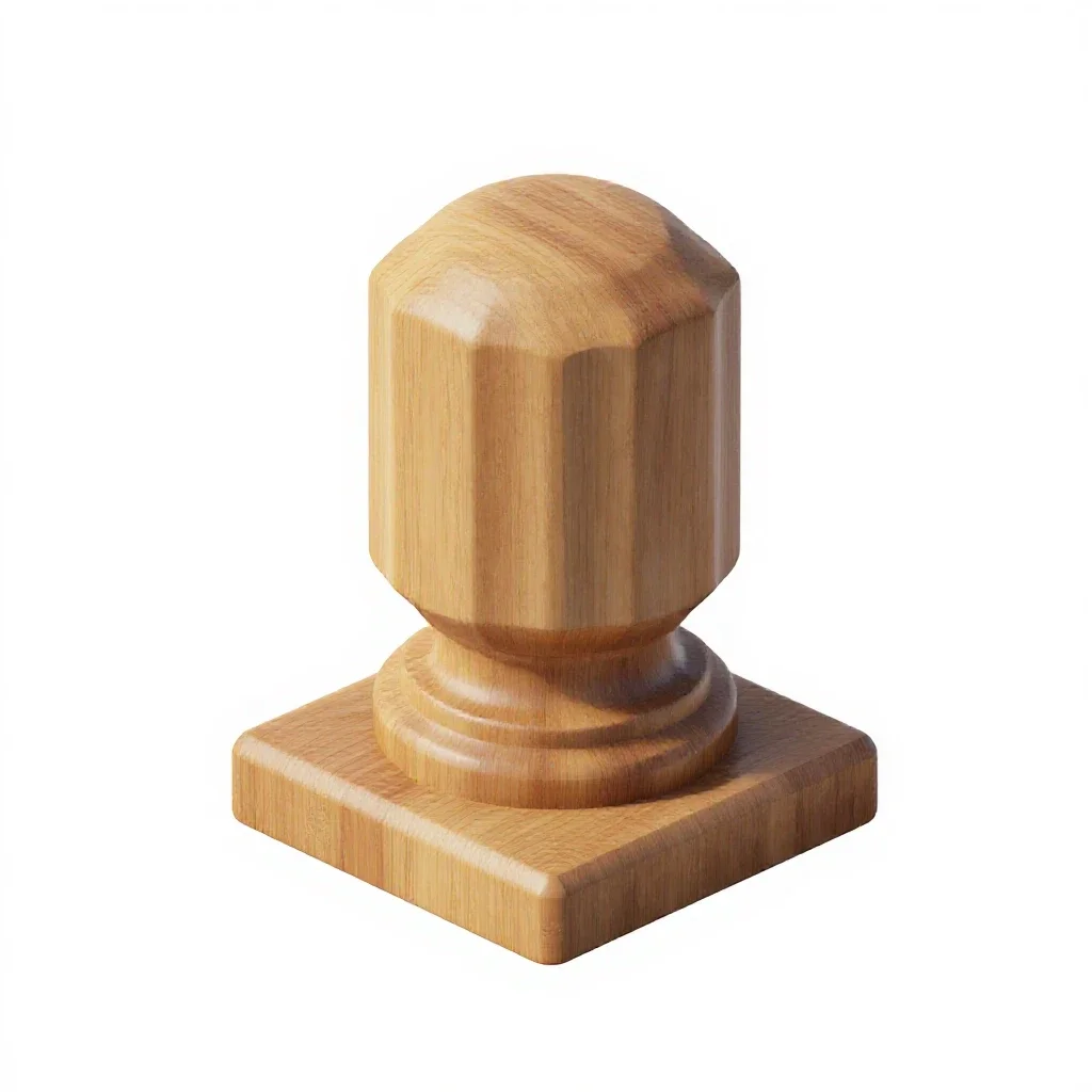 Roof finial isolated on a white background