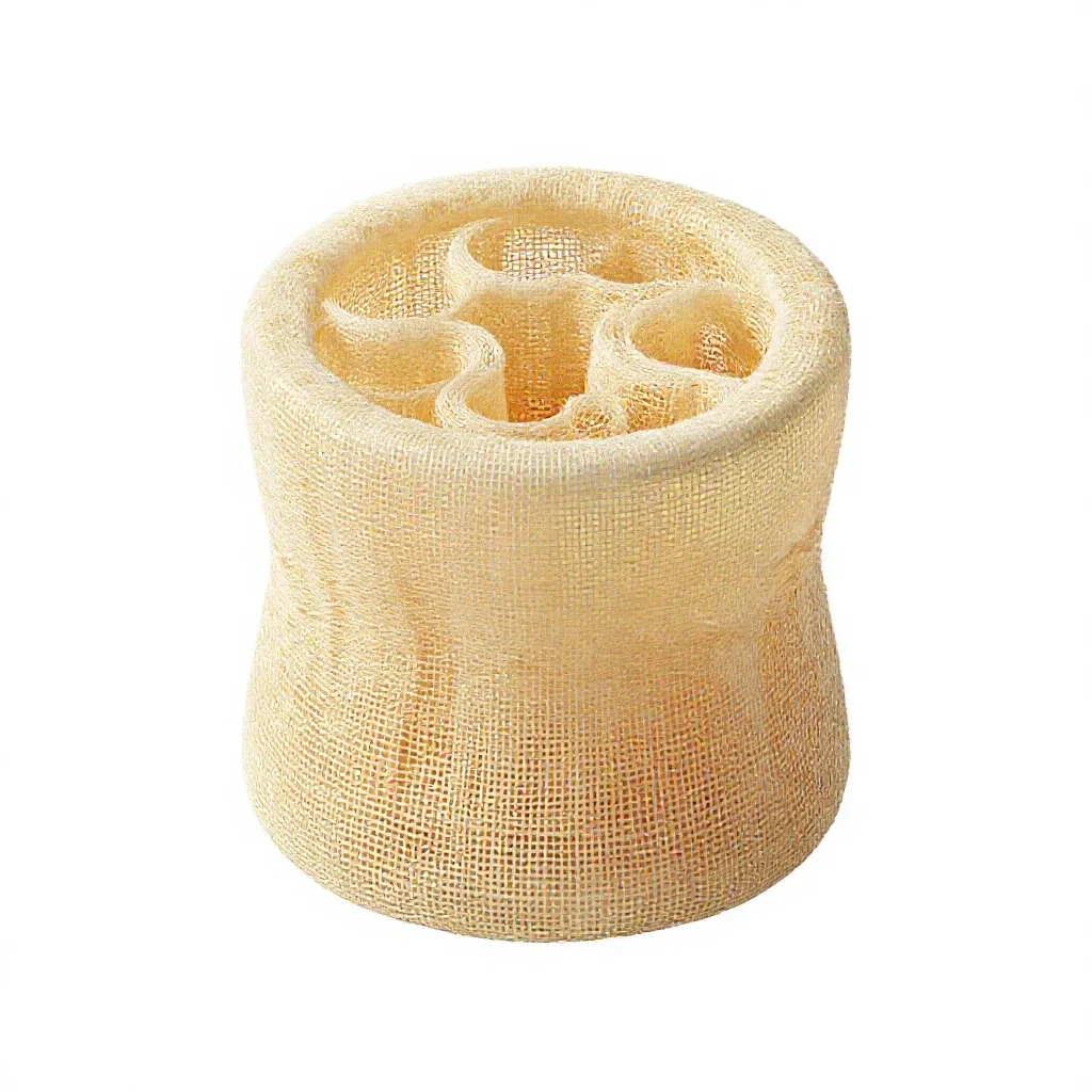 Loofah isolated on a white background