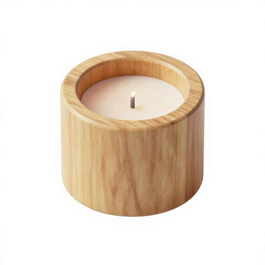 Ofrenda candle holder isolated on a white background