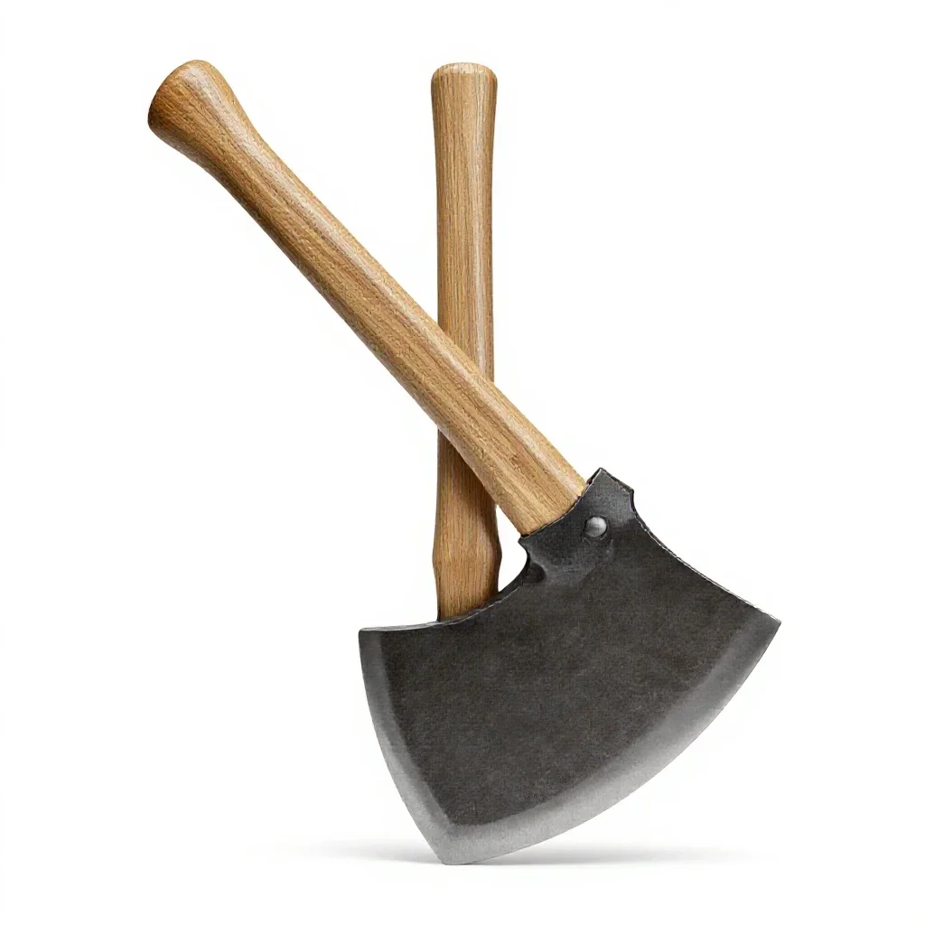 Battle axe isolated on a white background