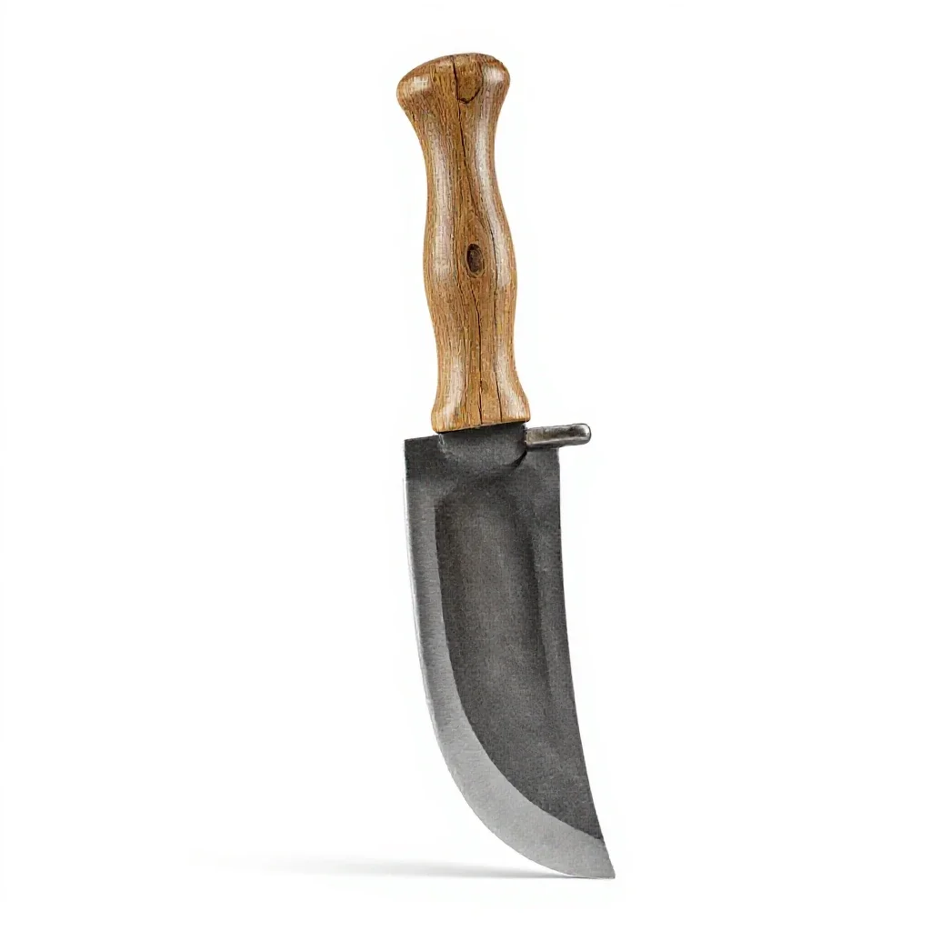 Orcish cleaver isolated on a white background