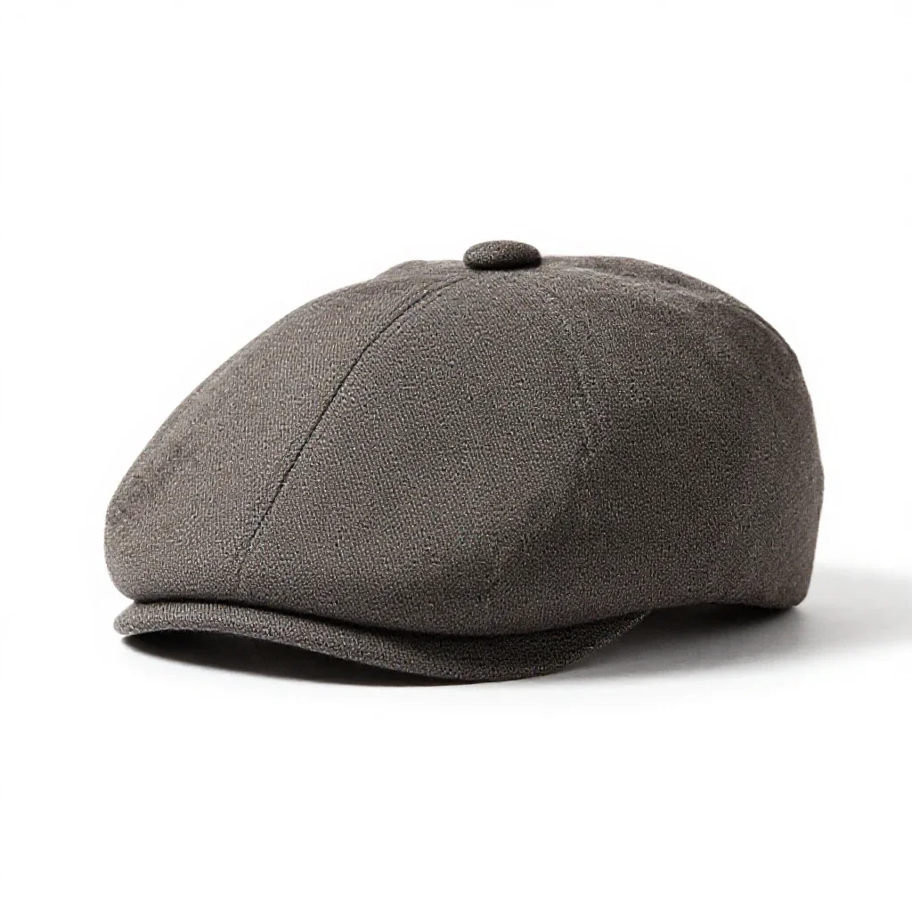 Flat cap isolated on a white background