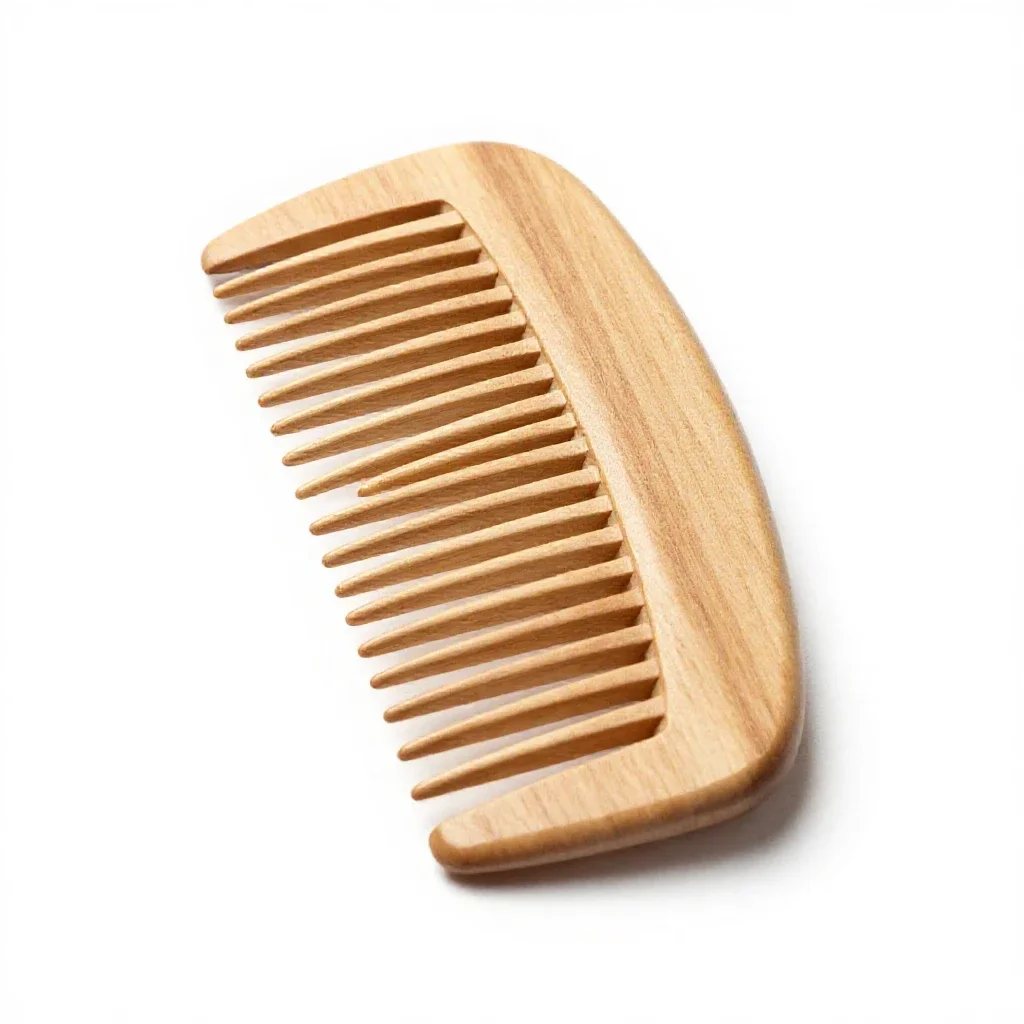 Hair comb isolated on a white background