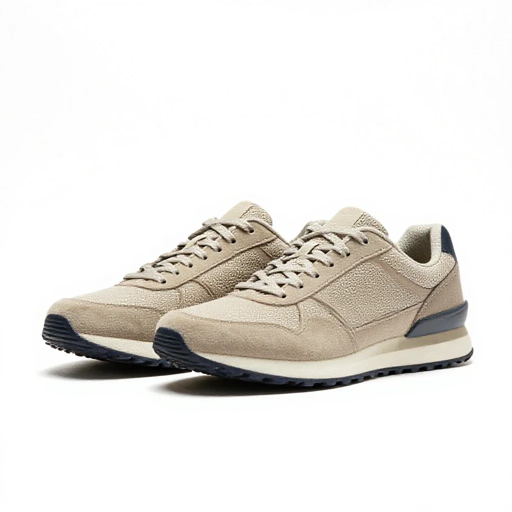 Pair of sneakers isolated on a white background