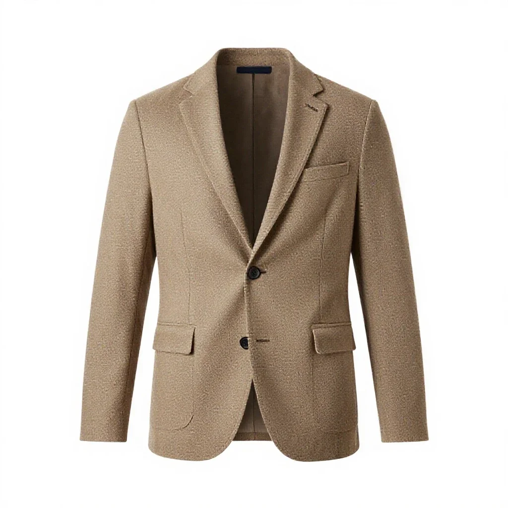 Tailored blazer isolated on a white background