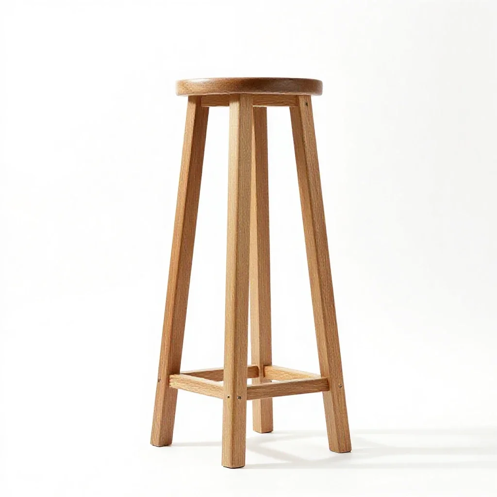 Plant stand isolated on a white background