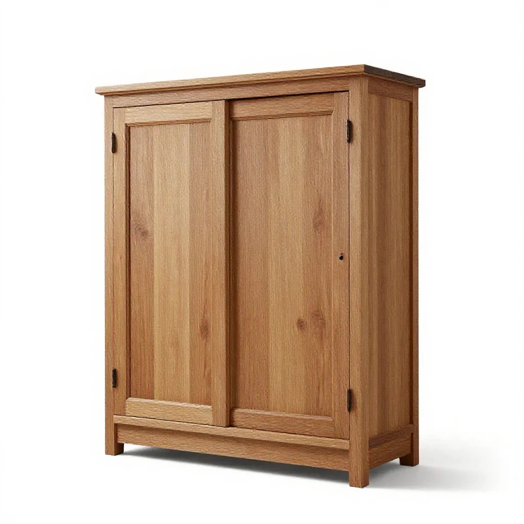 Apothecary cabinet isolated on a white background