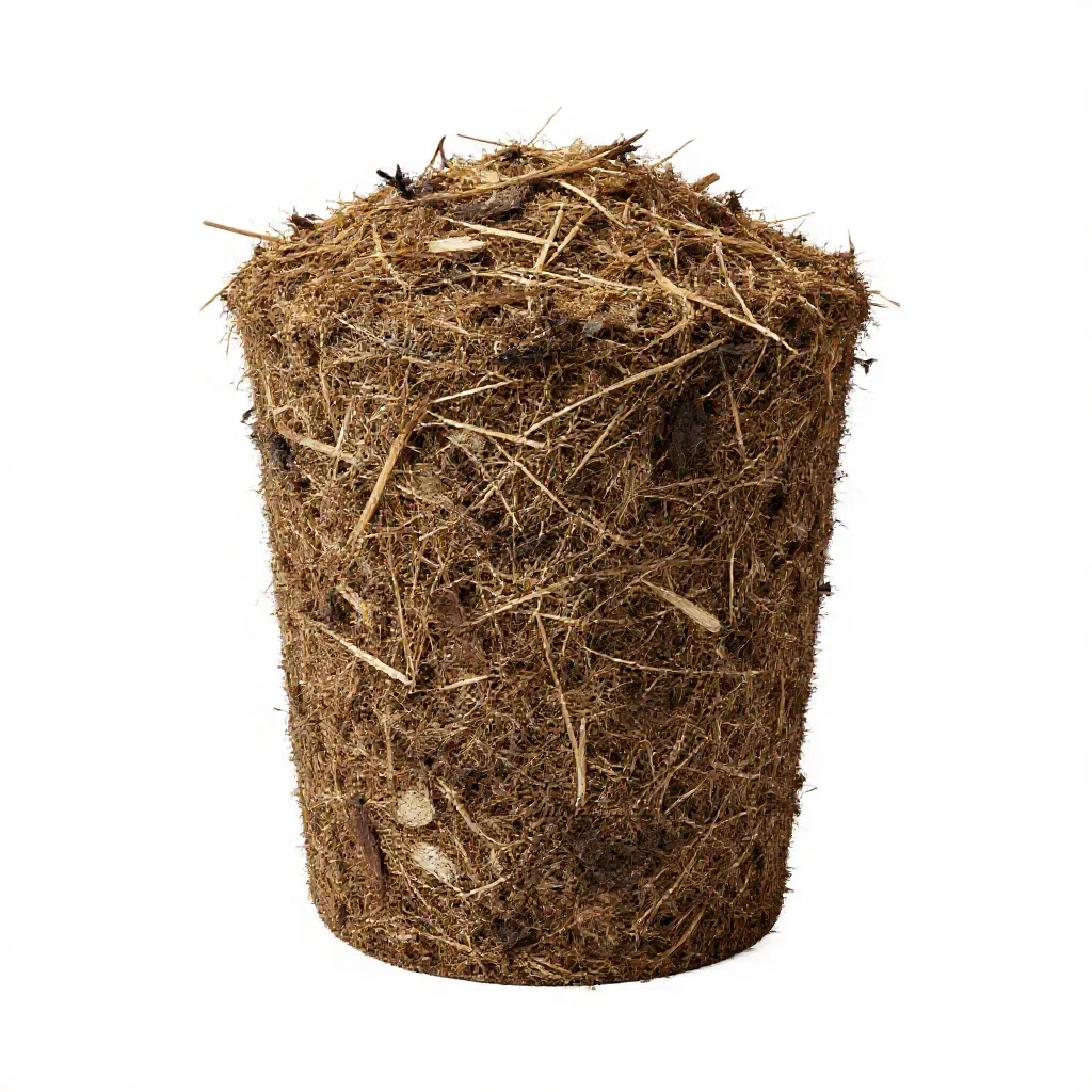 Compost bin isolated on a white background