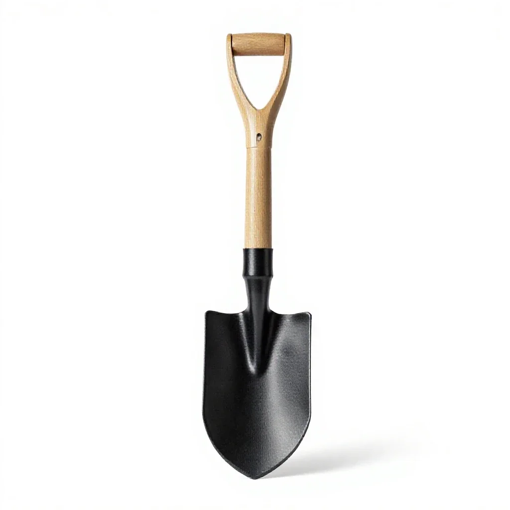 Garden hoe isolated on a white background