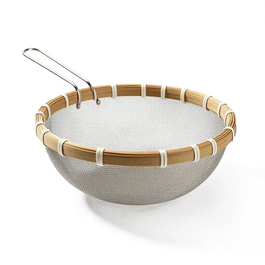 Garden sieve isolated on a white background