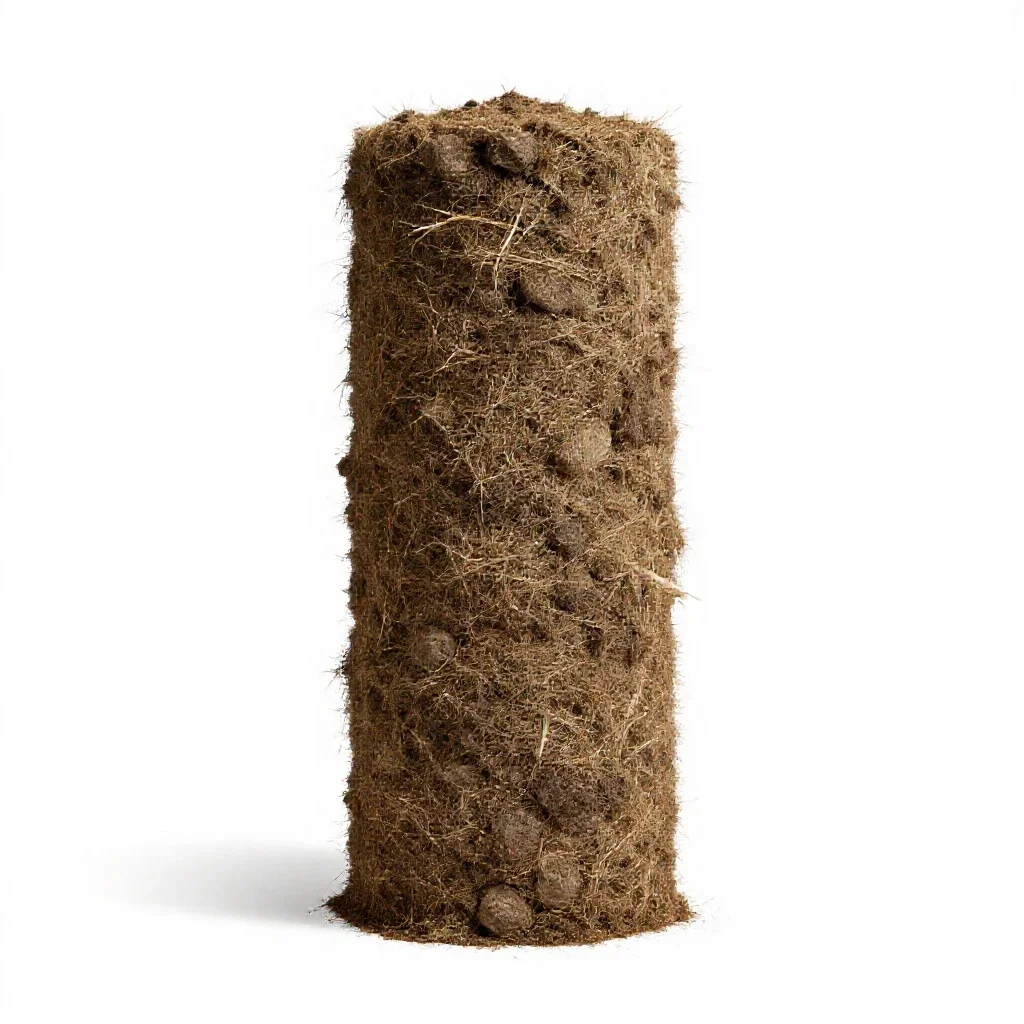 Worm farm tower isolated on a white background