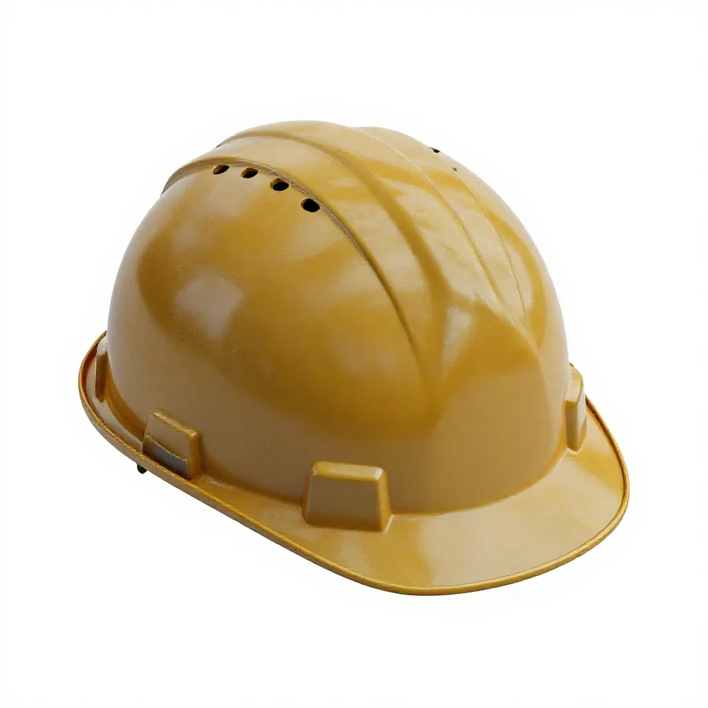 Hard hat isolated on a white background