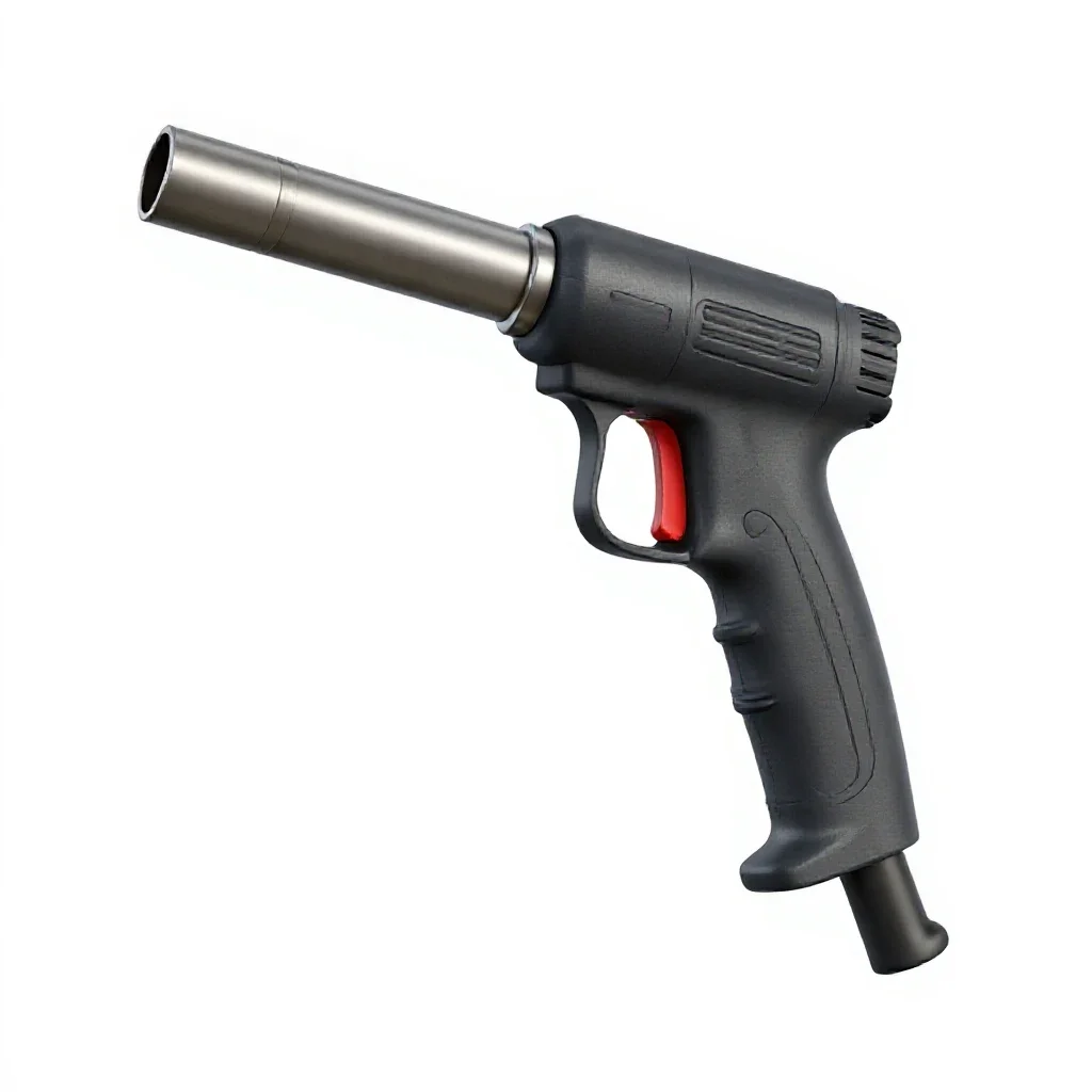 Plasma cutter torch isolated on a white background