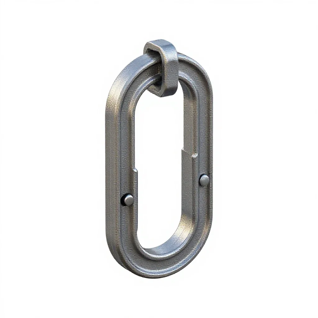 Scaffolding coupler isolated on a white background