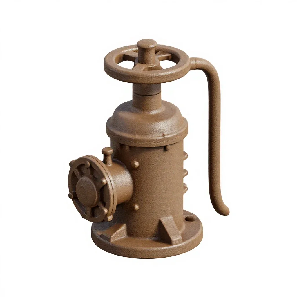 Water pump isolated on a white background