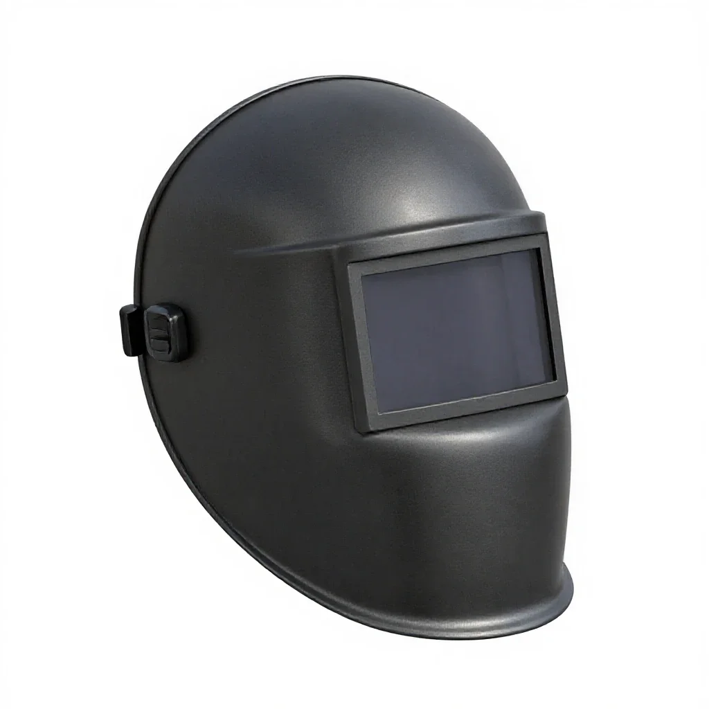Welding helmet isolated on a white background