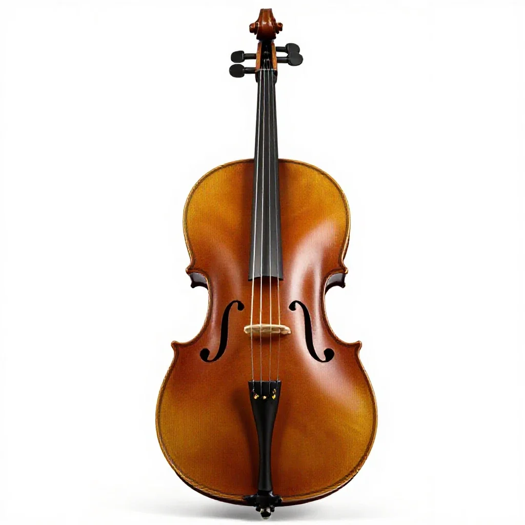 Cello isolated on a white background