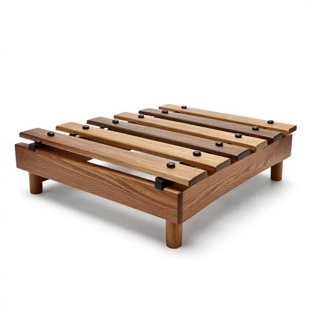Marimba isolated on a white background