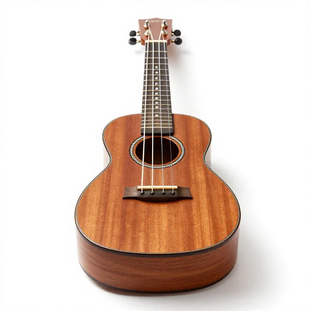 Ukulele isolated on a white background