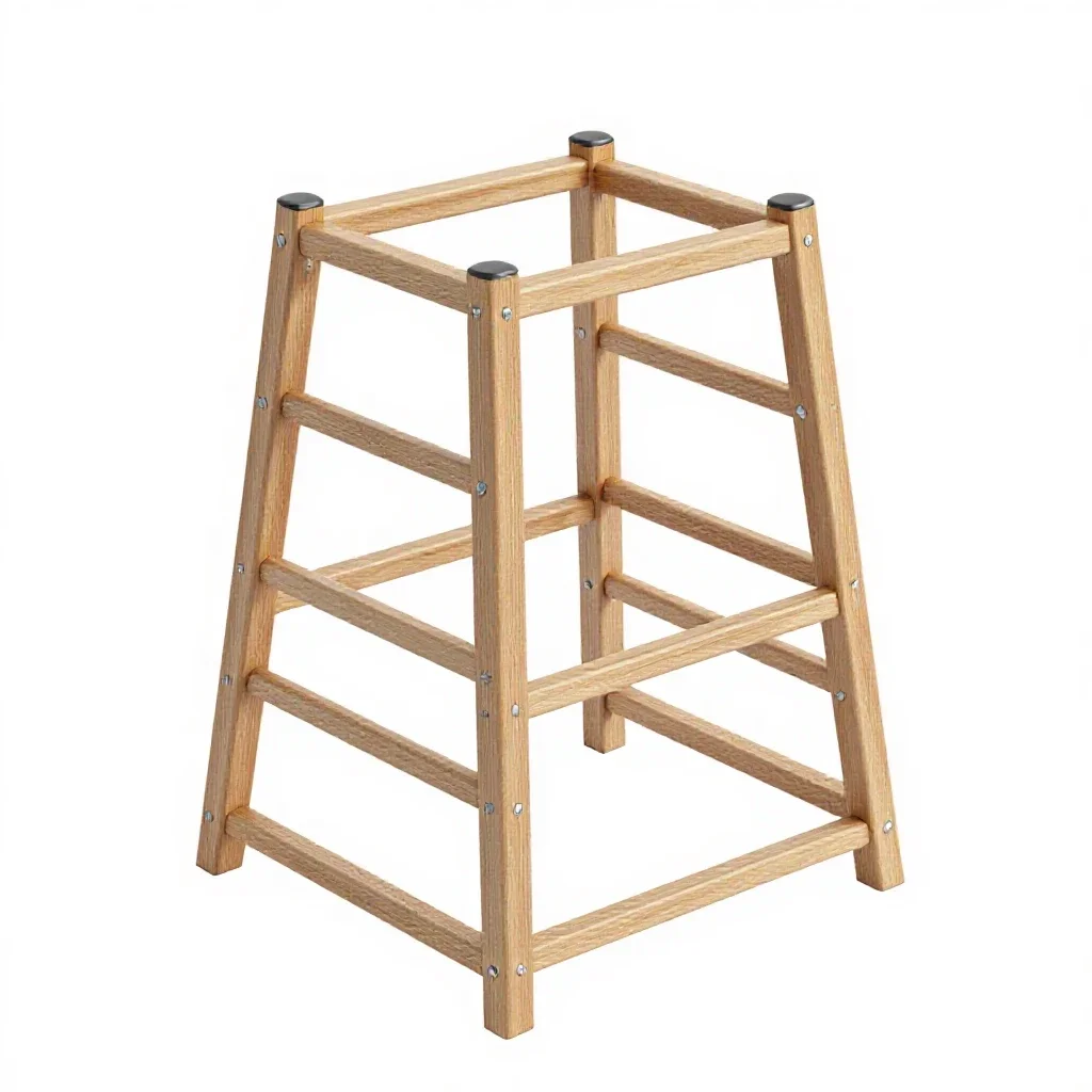 Climbing frame isolated on a white background