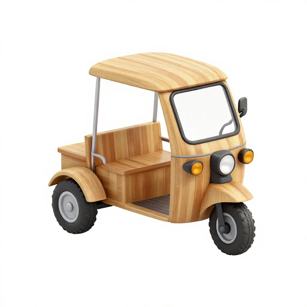 Trike isolated on a white background