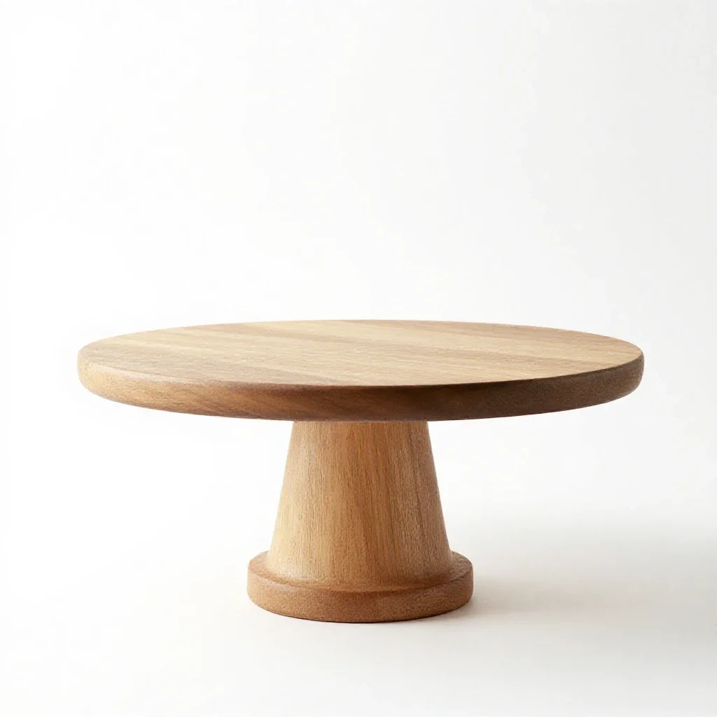 Cake stand isolated on a white background
