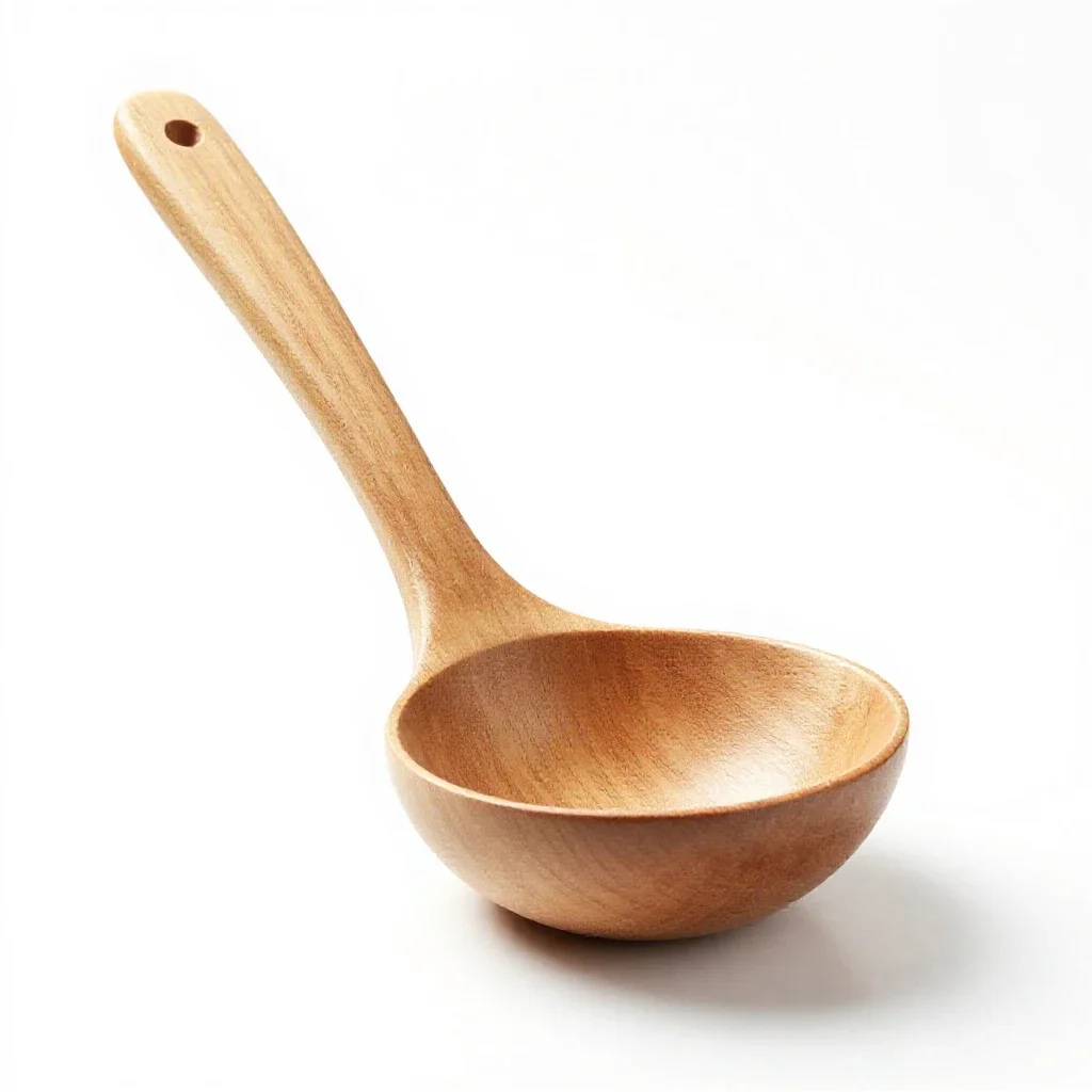 Soup ladle isolated on a white background