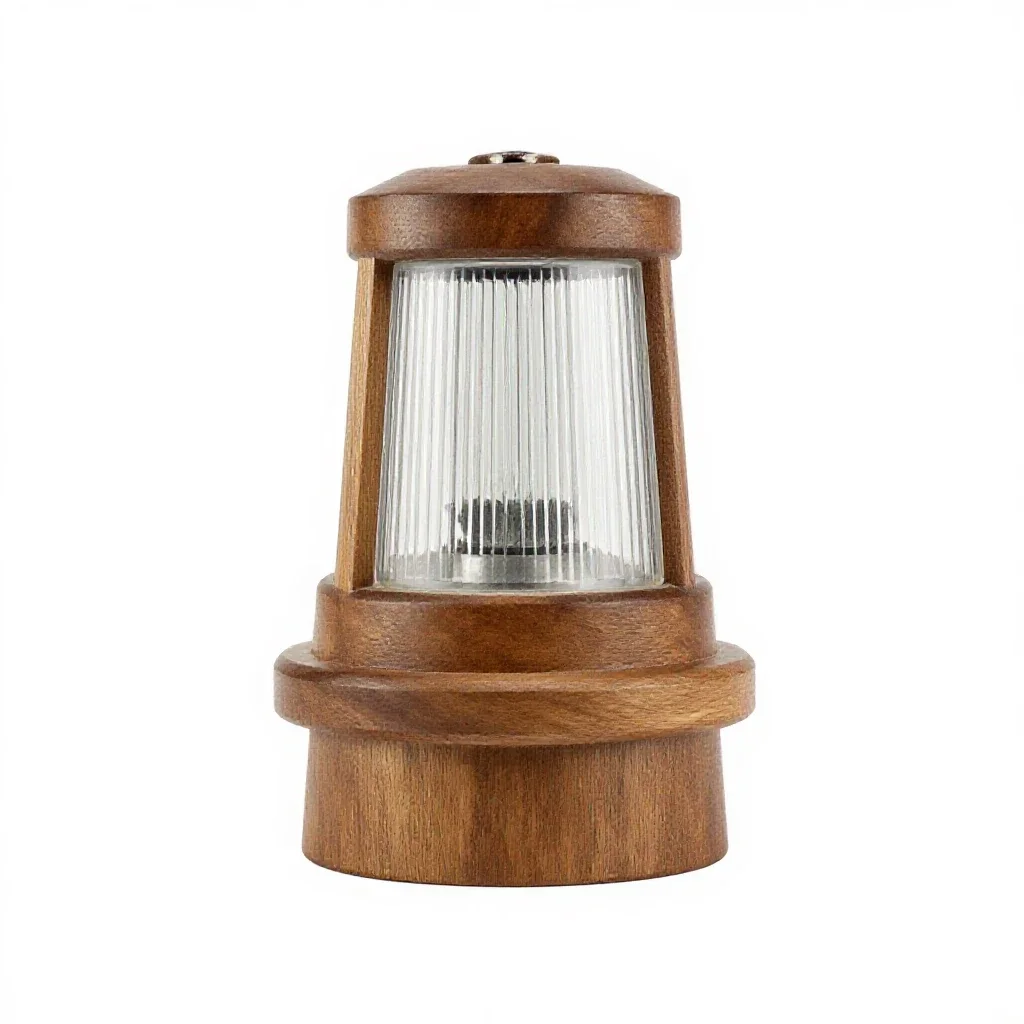 Bulkhead marine light isolated on a white background