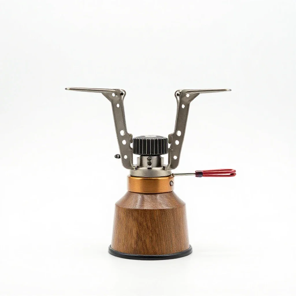 Camp stove isolated on a white background
