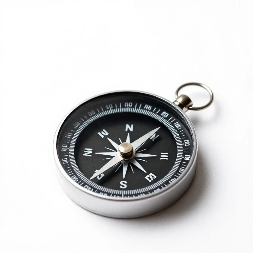 Compass isolated on a white background