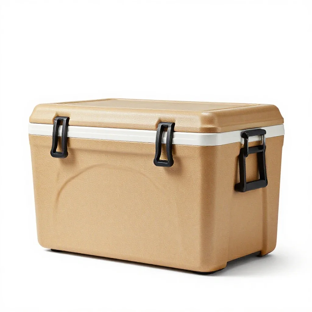 Cooler box isolated on a white background