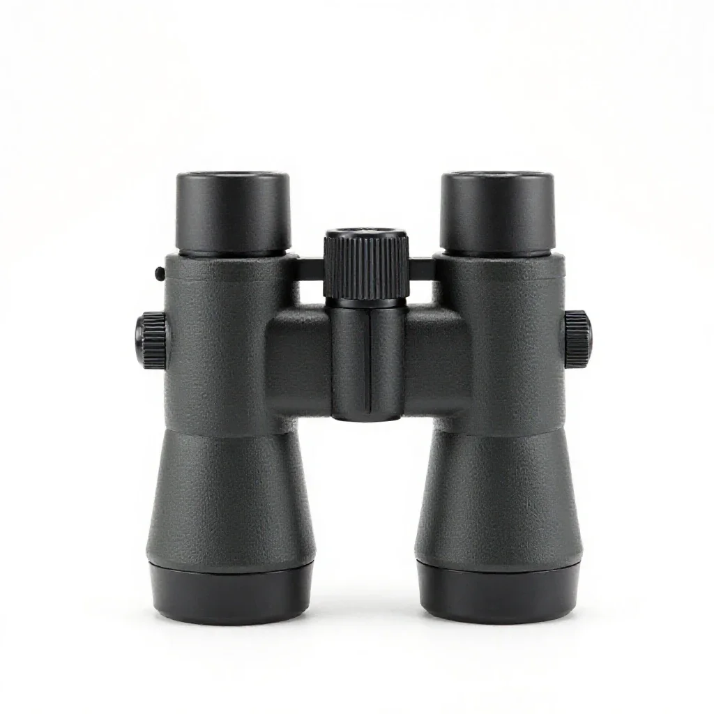 Spotting scope isolated on a white background
