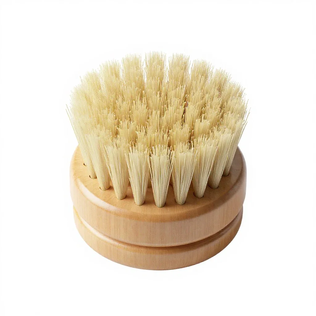 Grooming brush isolated on a white background
