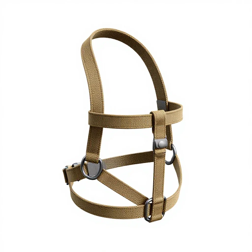 Harness with a handle isolated on a white background