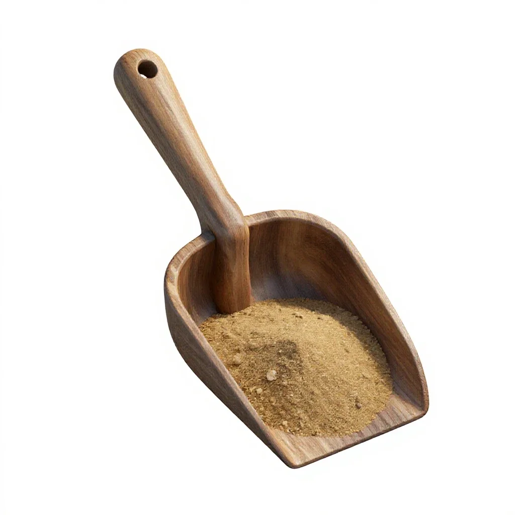 Litter scoop isolated on a white background