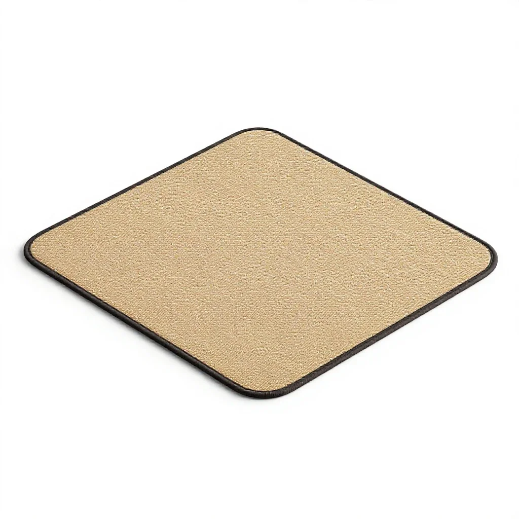 Slow feeder mat isolated on a white background