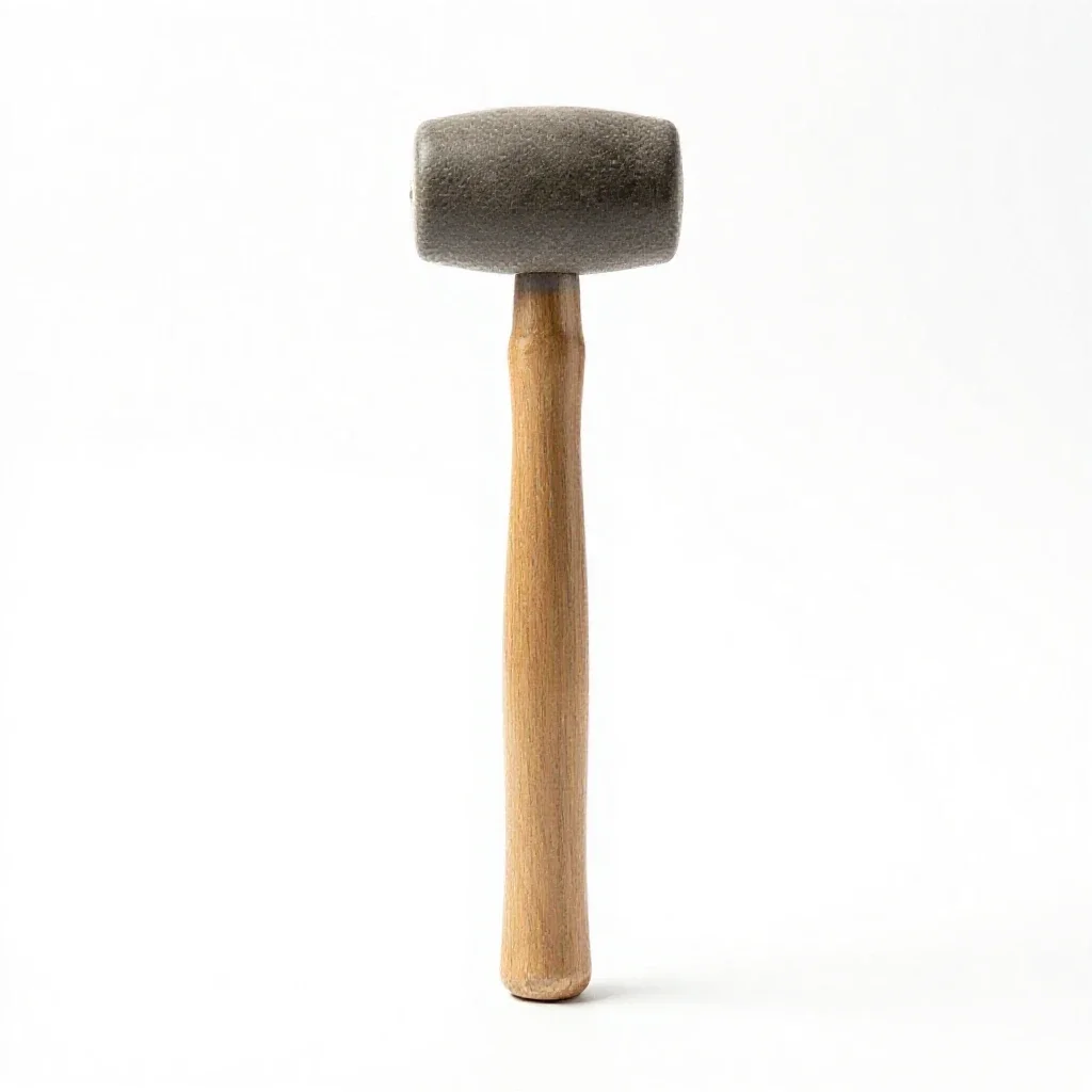 Reflex hammer isolated on a white background